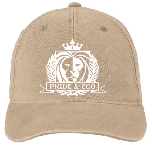 Pride and Ego Garment Washed Logo Cap