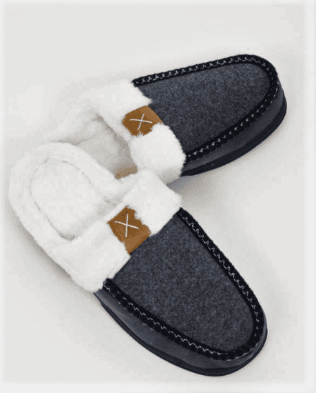 Pride and Ego Faux Fur Moccasin