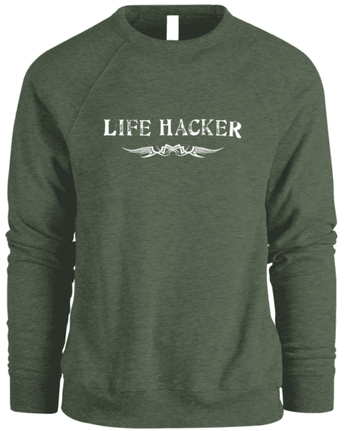 Pride and Ego Life Hacker Sweatshirt