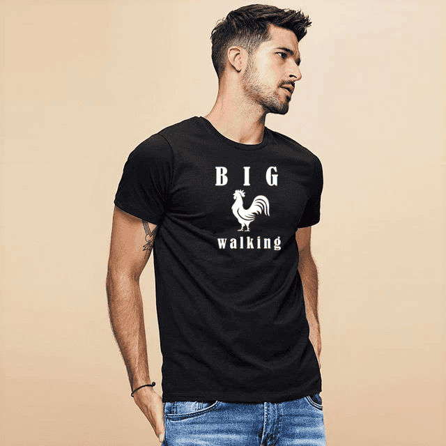 Pride and Ego Big Cock Walking TShirt
