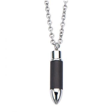 Pride and Ego Mens Bullet Necklace