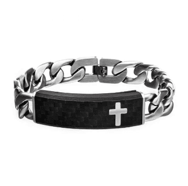 Cross link bracelet