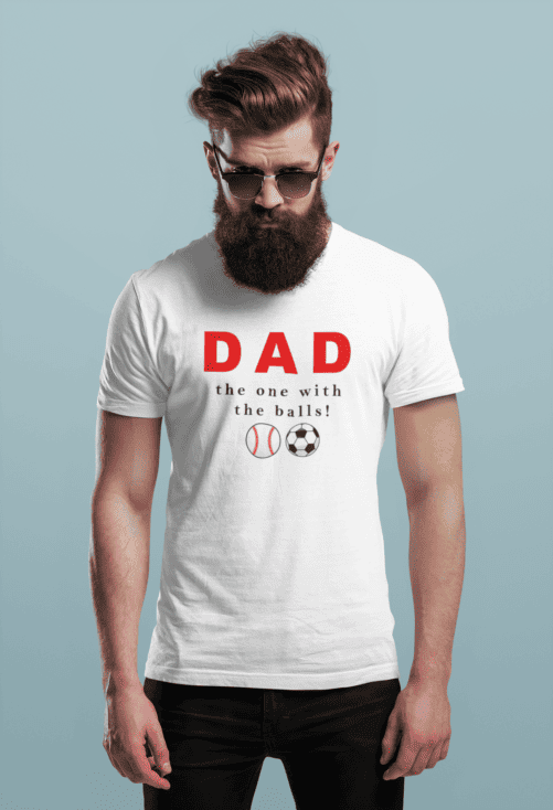 Pride and Ego DAD The One With The Balls TShirt