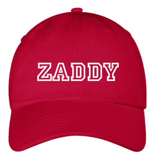 Pride and Ego Red Beautiful Zaddy Cap