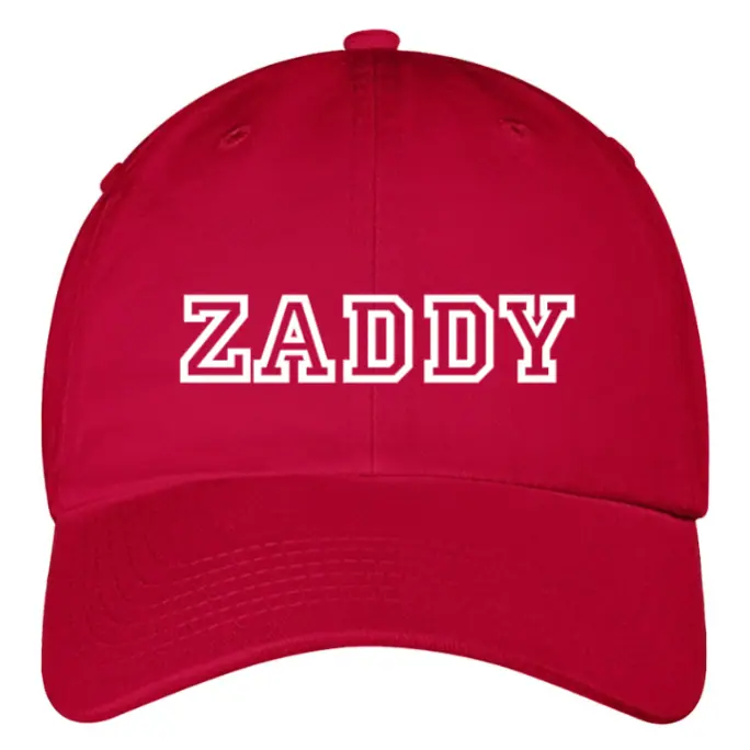 Pride and Ego Red Beautiful Zaddy Cap