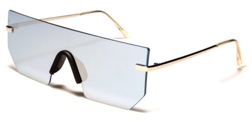 A Solid Glass Shaped Glasses With Gold Frame