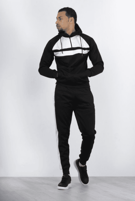 Pride and Ego Black and White Tracksuit