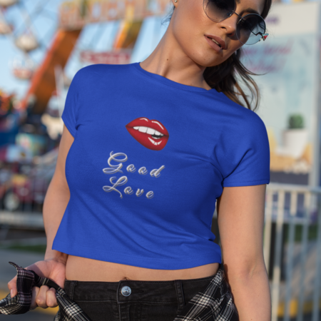 Pride and Ego Womens Good Love Crop Top