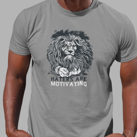 Pride and Ego Motivating Grey TShirt