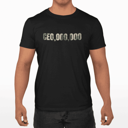 Pride and Ego CEO Black TShirt