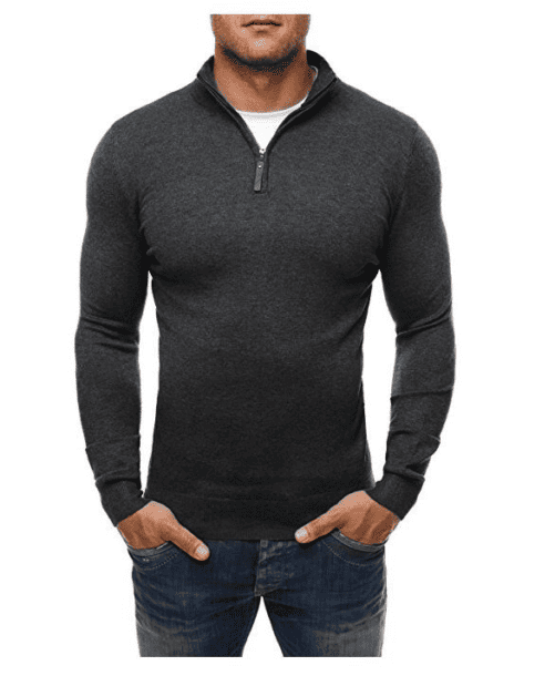 Pride and Ego Classic Pullover Zip Sweater
