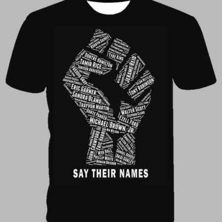 P&E Say Their Names T-shirt