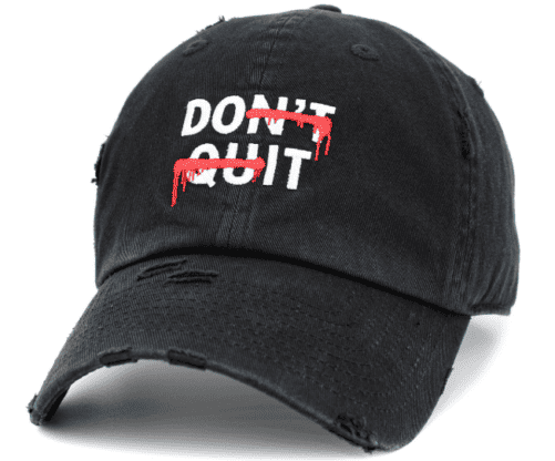 Pride and Ego Do It Cap In Black