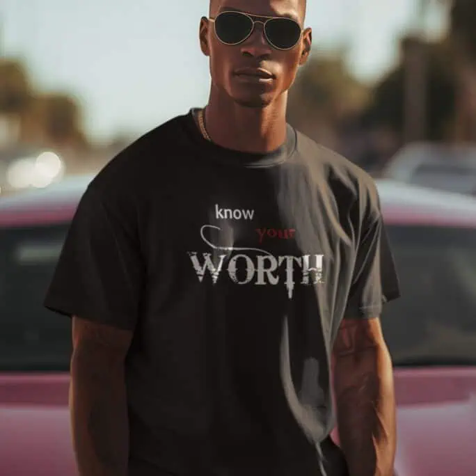 P&E Know Your Worth T-shirt