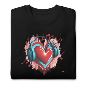 Alternative view of P&E Love of Music Sweatshirt