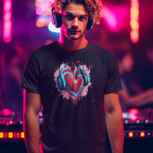 Alternative view of P&E Love Music T-shirt