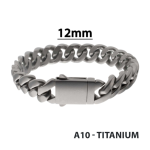 Alternative view of INOX Titanium Curb Chain Bracelet