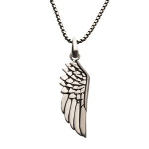 INOX Wing Pendant Necklace