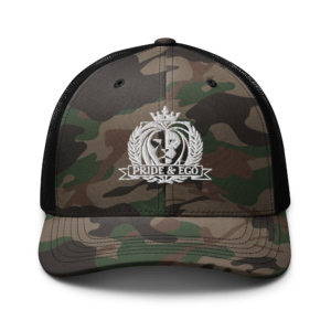 P&E Camo Logo Puff Cap
